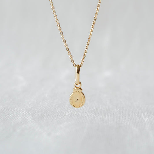 Collier Aimée plaqué or jaune - Mon Petit Poids