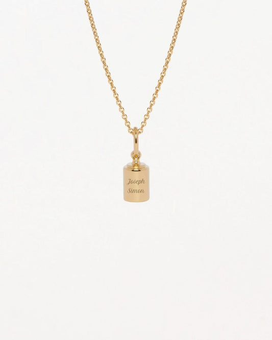 Collier Homme Or jaune - Mon Petit Poids