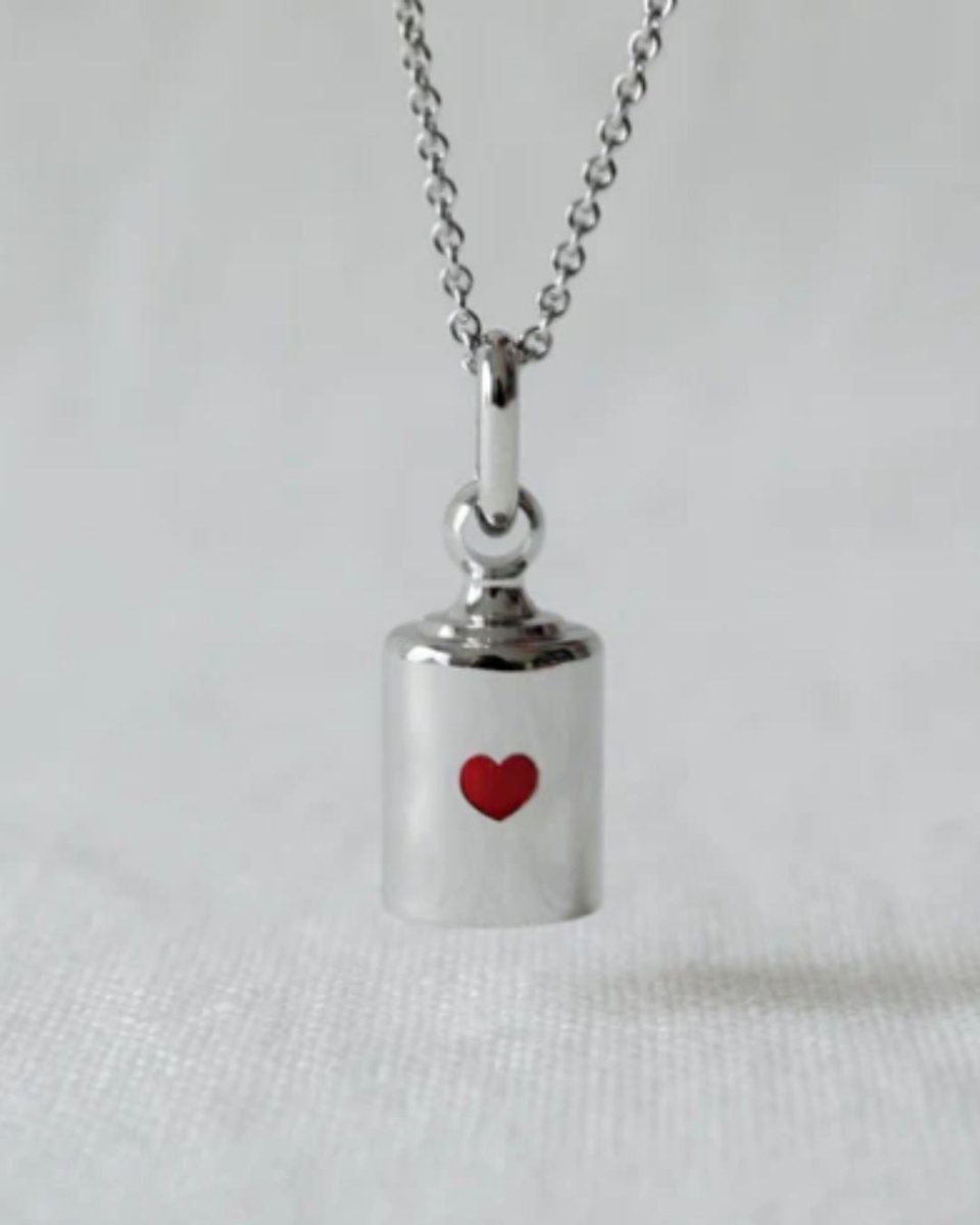 Collier Léopoldine Chateau x Mon Petit Poids argenté rhodié - Mon Petit Poids