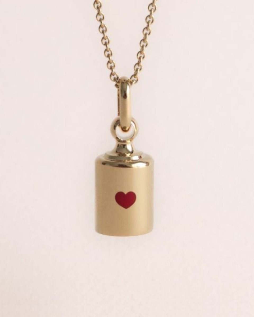 Collier Léopoldine Chateau x Mon Petit Poids plaqué or jaune - Mon Petit Poids