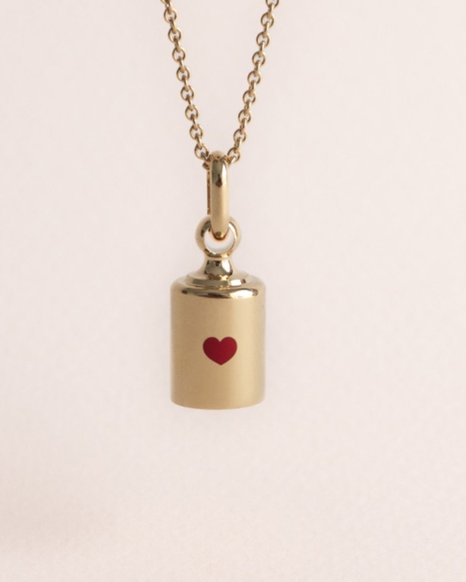 Collier Léopoldine Chateau x Mon Petit Poids plaqué or jaune - Mon Petit Poids