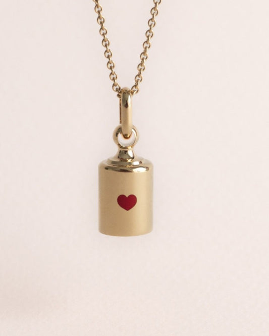 Collier Léopoldine Chateau x Mon Petit Poids plaqué or jaune - Mon Petit Poids