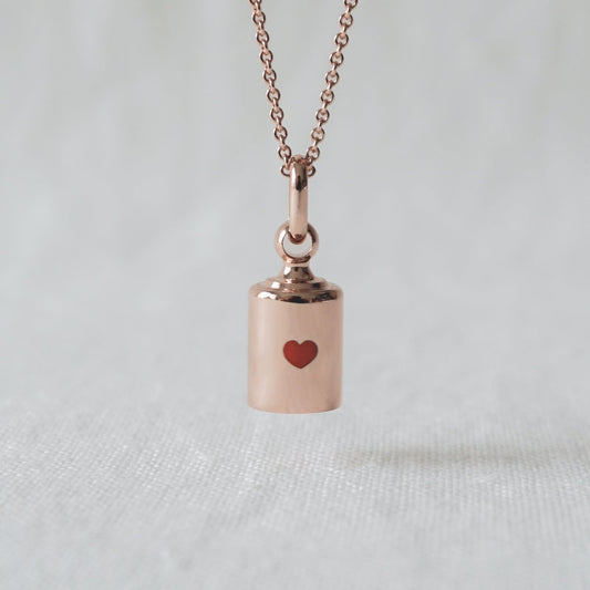 Collier Léopoldine Chateau x Mon Petit Poids plaqué or rose - Mon Petit Poids