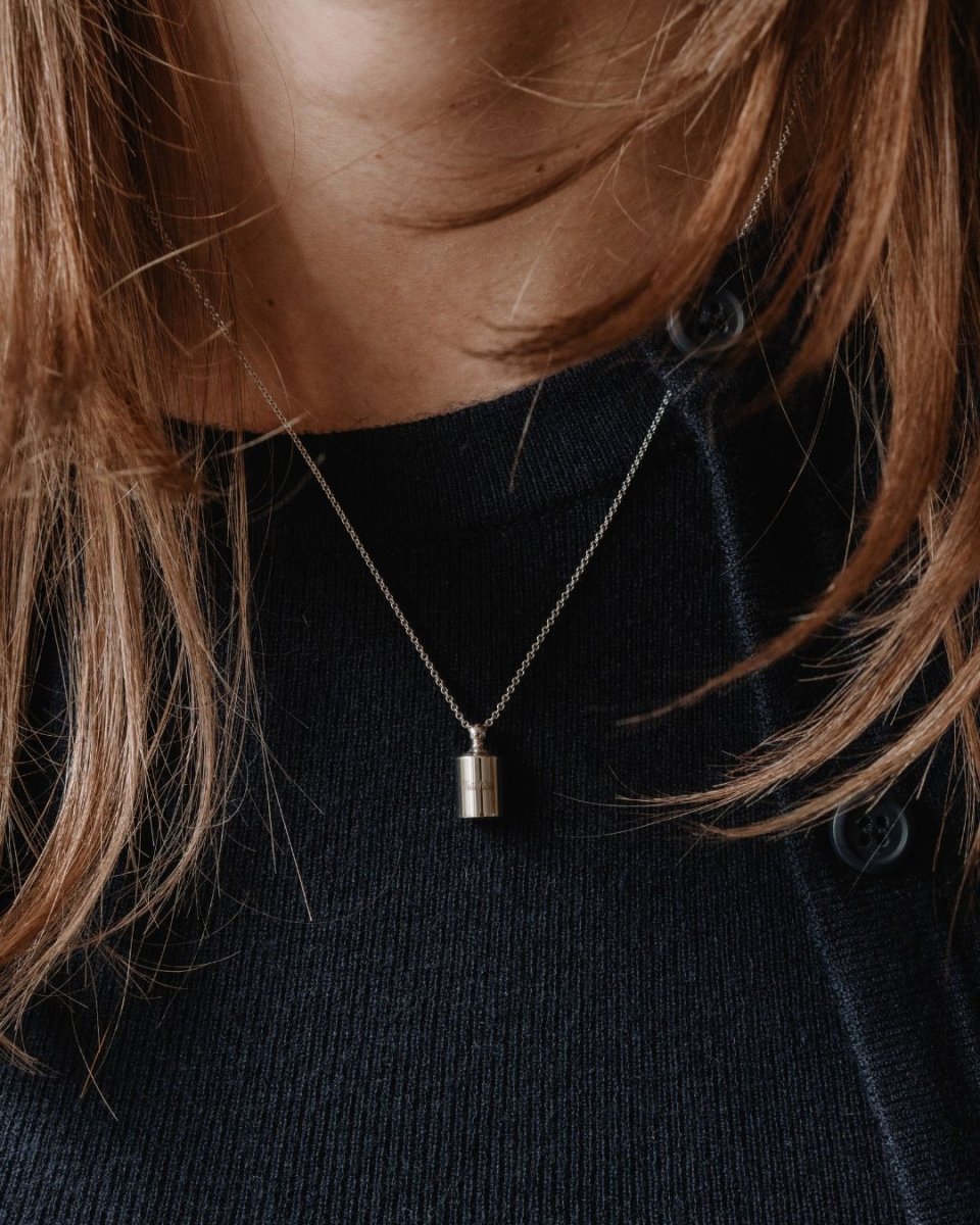 Collier Mon Petit Poids argenté rhodié - Mon Petit Poids