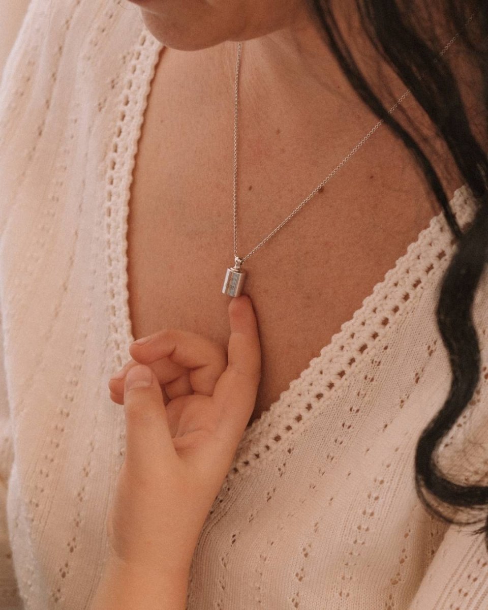 Collier Mon Petit Poids argenté rhodié - Mon Petit Poids