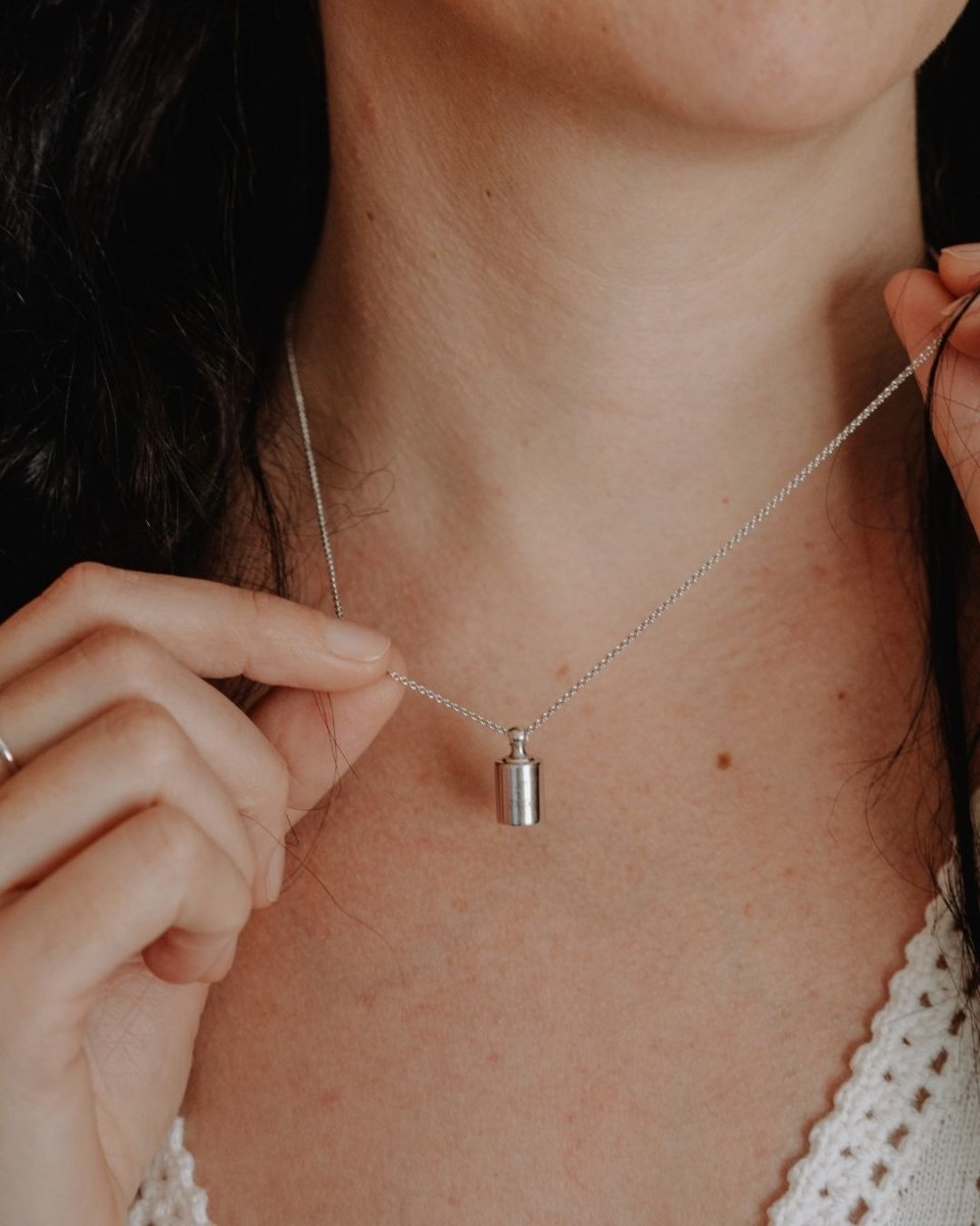Collier Mon Petit Poids argenté rhodié - Mon Petit Poids