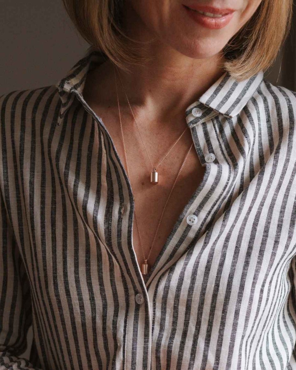 Collier Mon Petit Poids plaqué or rose - Mon Petit Poids