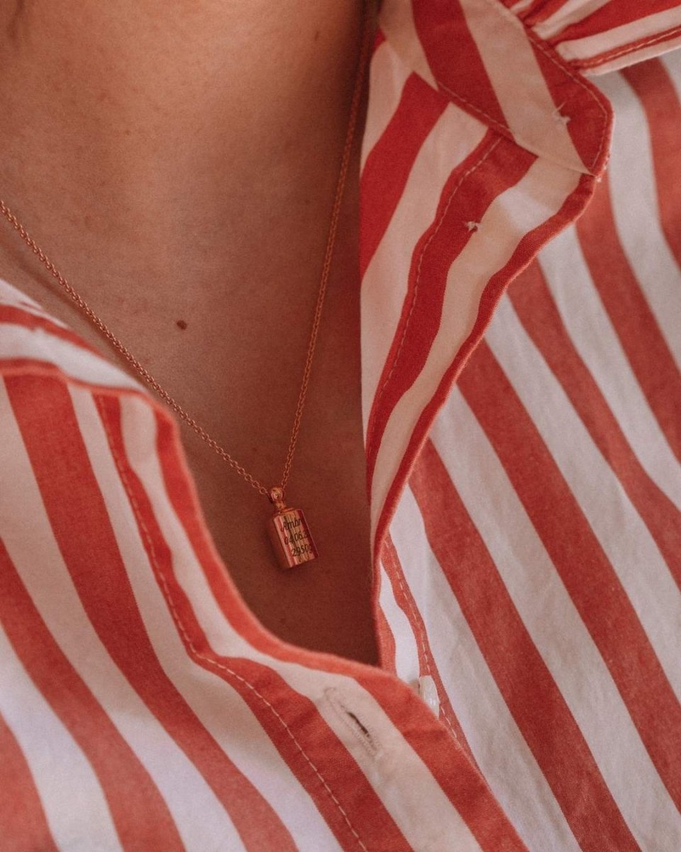 Collier Mon Petit Poids plaqué or rose - Mon Petit Poids