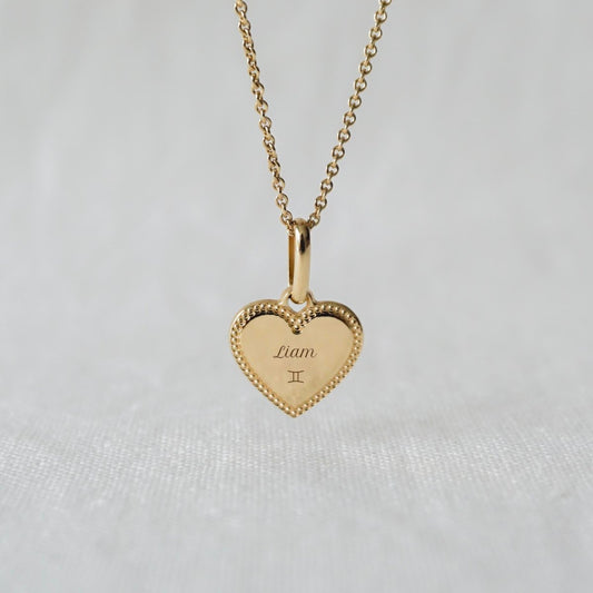 Collier Simone perlé plaqué or jaune - Mon Petit Poids