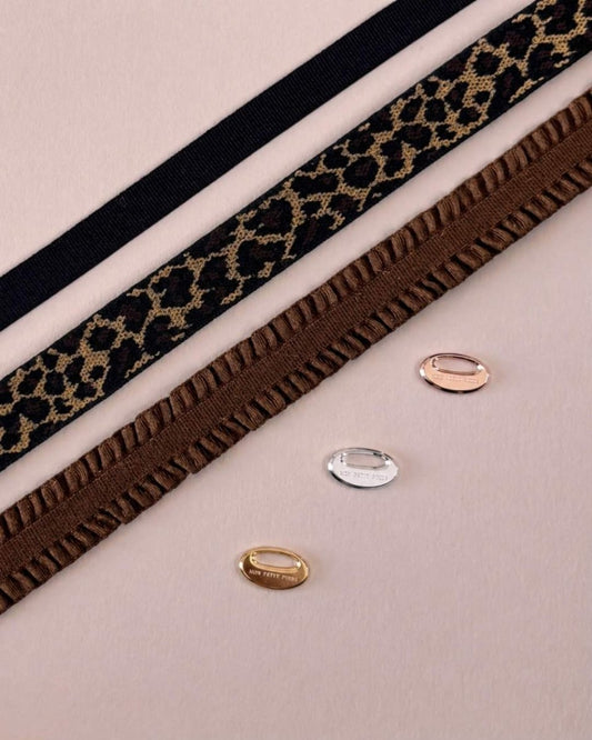 Pack bronze léopard 3 bracelets - Mon Petit Poids
