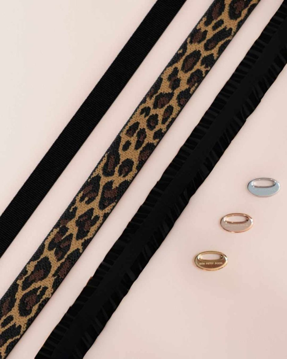 Pack Léopard 3 bracelets plaqué or rose - Mon Petit Poids