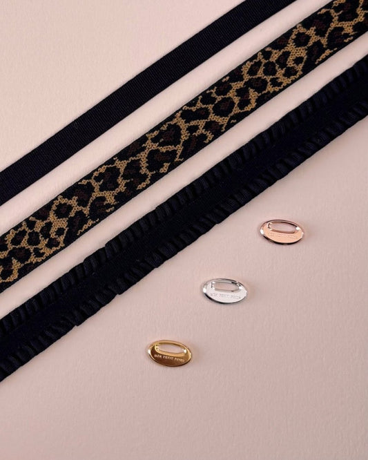 Pack noir léopard 3 bracelets - Mon Petit Poids