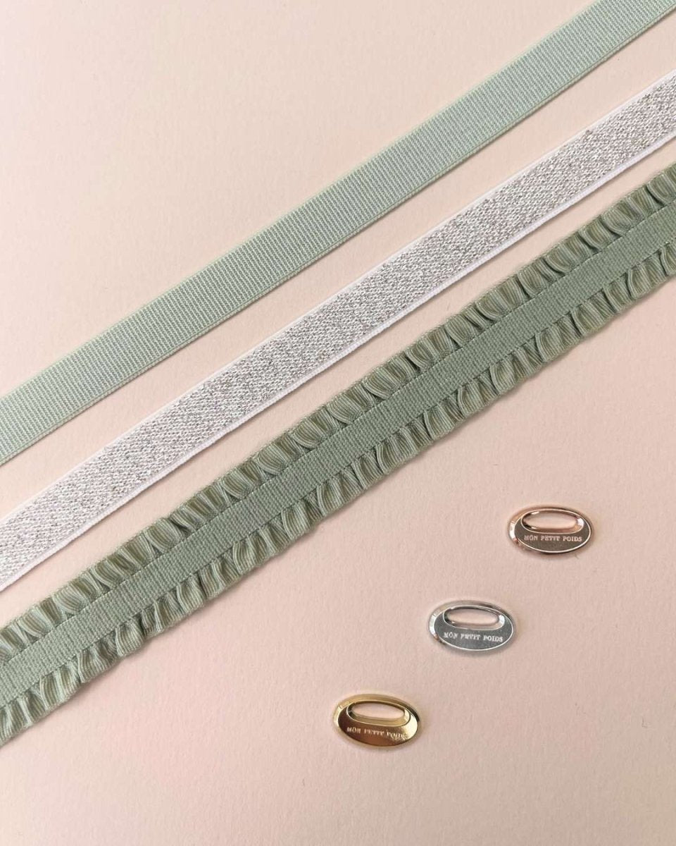 Pack vert amande 3 bracelets - Mon Petit Poids