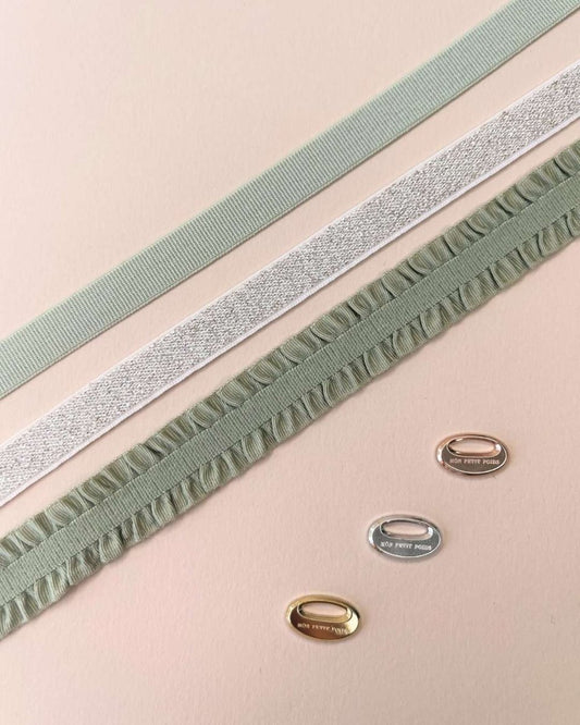 Pack vert amande 3 bracelets - Mon Petit Poids