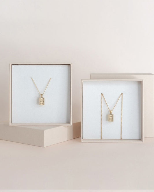 Parure Maman - Mon Petit Poids plaqué or jaune - Mon Petit Poids