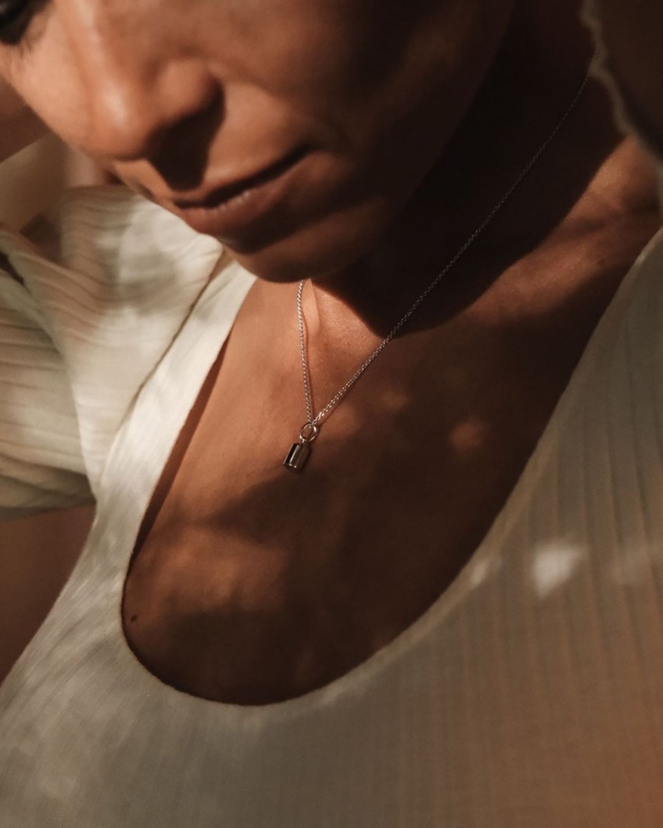Pendentif Emotion 4 diamants or blanc étoilé - Mon Petit Poids