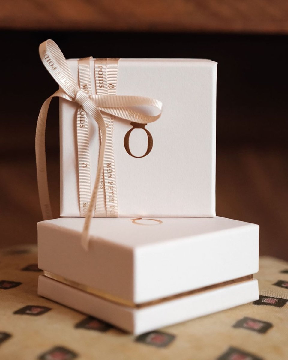 Pendentif Emotion homme 1 diamant or blanc clos - Mon Petit Poids