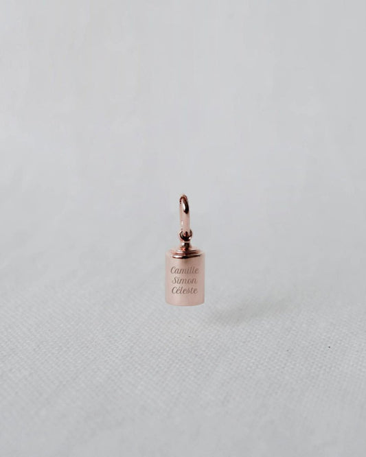 Pendentif Emotion or rose - Mon Petit Poids