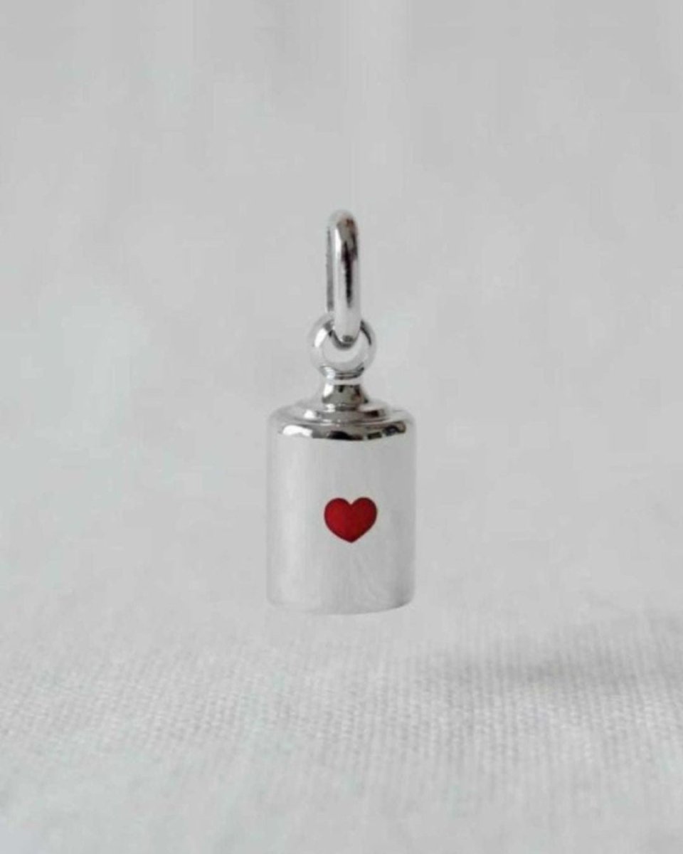 Pendentif Léopoldine Chateau x Mon Petit Poids argenté rhodié - Mon Petit Poids