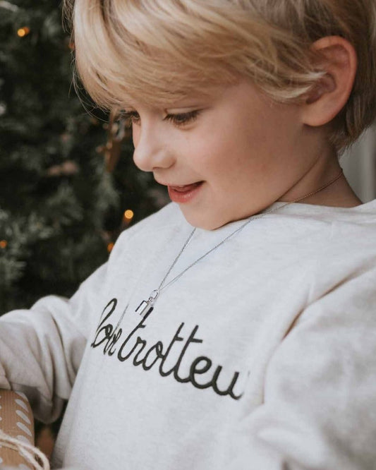 Pendentif Mon Petit Secret enfant argenté rhodié - Mon Petit Poids