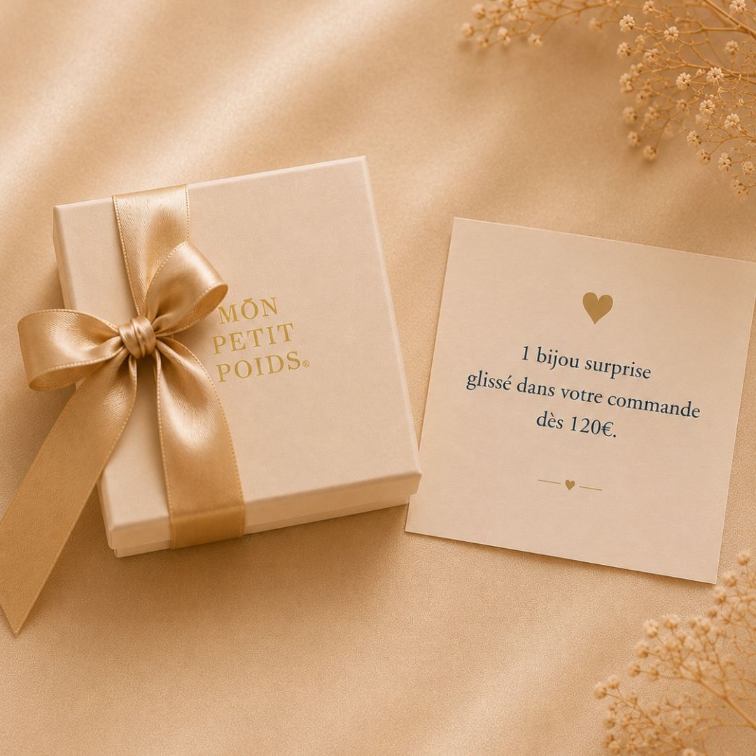 Un bijou surprise offert - Mon Petit Poids